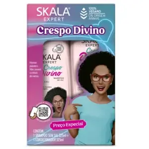Kit Shampoo + Condicionador Skala Crespo Divino 325ml