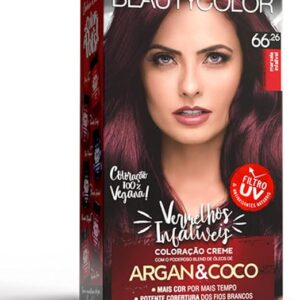 Beauty Color Tinta Beauty Color Kit Esp 66.26 Marsala Infalivel