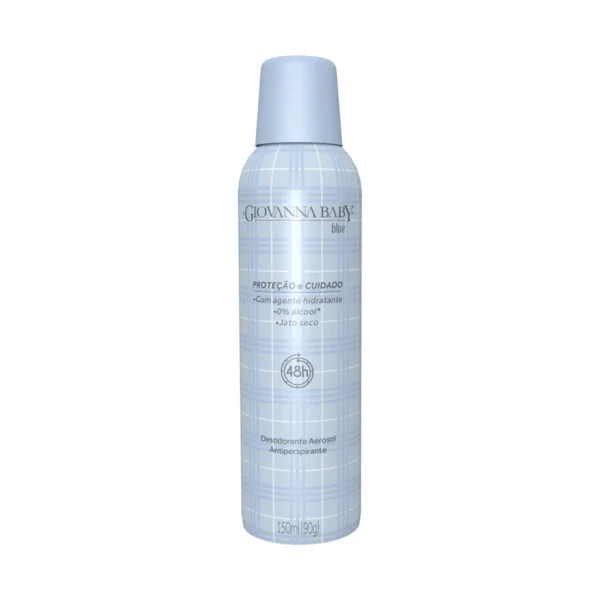 Desodorante Aerosol Giovanna Baby Blue 150ml