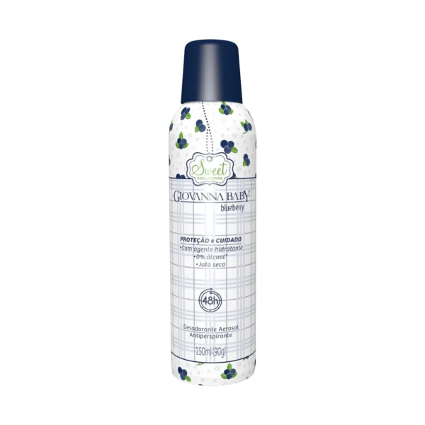 Desodorante Aerosol Giovanna Baby Blueberry 150ml