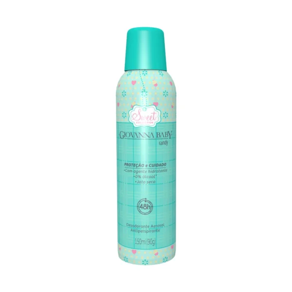 Desodorante Aerosol Giovanna Baby Candy 150ml
