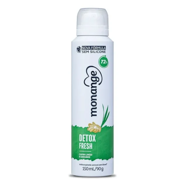 Desodorante Monange Antitranspirante Flor de Lavanda Aerossol 150ml/90g