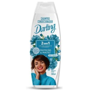 Shampoo Darling 350ML 2 em 1 Proteção e Maciez
