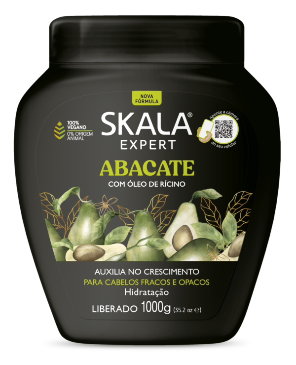 Skala Creme de Tratamento Abacate 1000g