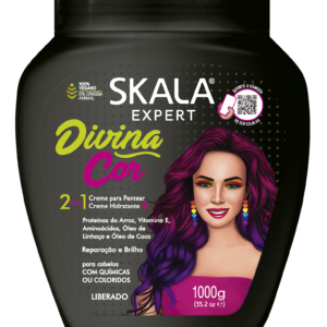 Skala Divina Cor Creme Hidratante e para Pentear 1000g
