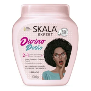 Skala Divino Potão - 2 em 1 - Creme para Pentear + Creme Hidratante 1000g
