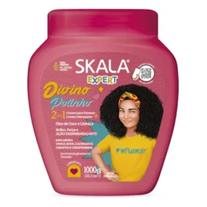 Skala Creme de Tratamento Divino Potinho Kids 1000g