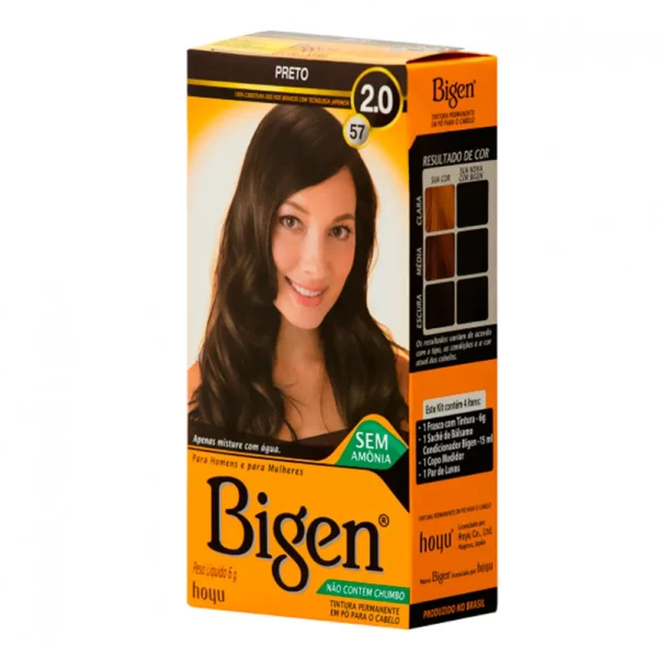 Tintura Bigen Preto 2.0